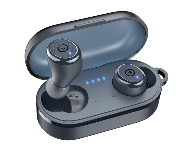 T10 Wireless Earbuds Powerful Bass Stereo Wireless Charging, APP, IPX8 Waterproof, 55H Playtime, Ergonomic Design In Ear buds, App Customize EQ,...