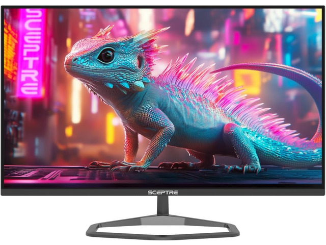 Sceptre 32-inch 2K QHD 2560 x 1440 Prime Gaming Monitor up to 210Hz USB Type-C DisplayPort HDMI sRGB 115% 1ms Build-in Speakers, Machine Black 2026
