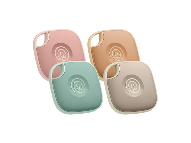 Tile - Bluetooth Tracker, Keys Finder and Item Locator for Keys, Bags and More. Phone Finder. Both iOS and Android Compatible. 4-Pack (Colors)