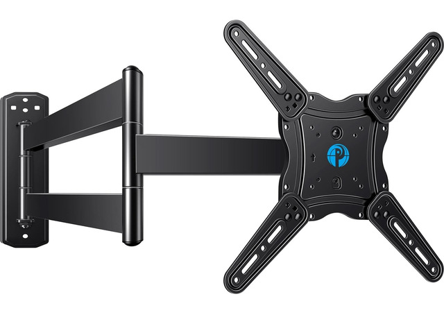 30' Long Arm TV Wall Mount for 3265' TVs, Max VESA 400x400mm Full Motion TV Mount with Swivel, Tilt & Solid Wall Plate, Wall Mount TV Bracket for...