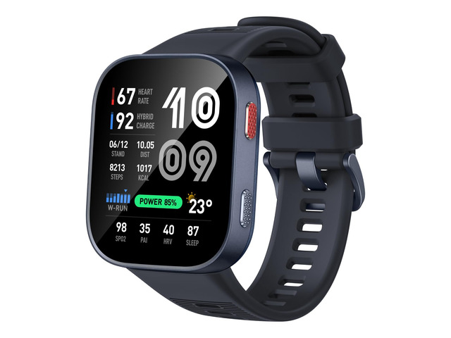 Bip Max Smart Watch, 2.07' AMOLED Display, GPS, iOS/Android 50mm, 20-Day Battery, Water-Resistant, 4GB Storage, Offline Maps, Fitness Tracker,...