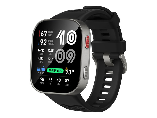 Bip Max Smart Watch, 2.07' AMOLED Display, GPS, iOS/Android 50mm, 20-Day Battery, Water-Resistant, 4GB Storage, Offline Maps, Fitness Tracker,...