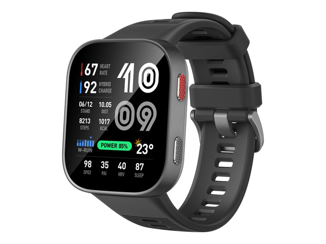 Bip Max Smart Watch, 2.07' AMOLED Display, GPS, iOS/Android 50mm, 20-Day Battery, Water-Resistant, 4GB Storage, Offline Maps, Fitness Tracker,...