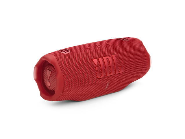 Charge 6 Portable Bluetooth Speaker, Waterproof, Drop-Proof - Red Long Battery Life Up To 28 Hours, Quick Charging, Built-In Powerbank,...