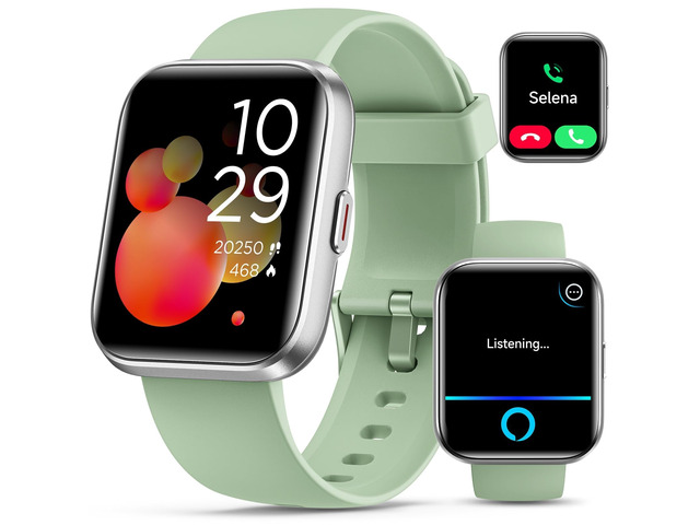 Smart Watches for Women/Men, Smart Watch for Android Phones & iPhone, Fitness Watches for Women with Alexa, Call & Notification Alerts, Tracks...