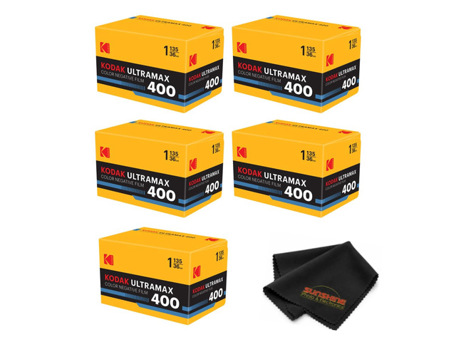 Ultramax 400 Color Print Film 36 Exp. 35mm DX 400 (5-Pack)