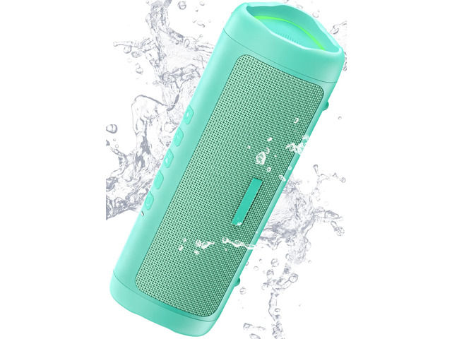 Bluetooth Speaker, 20W HD Sound, Portable Wireless, IPX5 Waterproof, Up to 24H Playtime, TWS Pairing, for Home/Party/Outdoor/Camping/Beach...