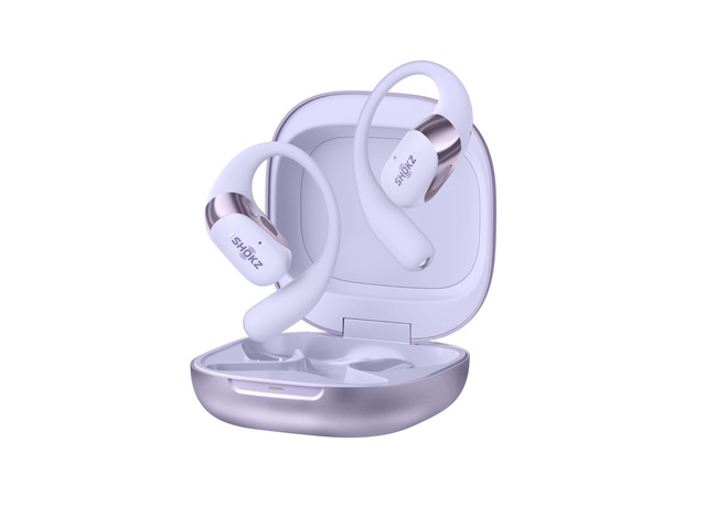 OpenFit 2+ Open-Ear Earbuds, Purple, Dolby Audio,Wireless Charging Exclusive Color; Dynamic sound; Secure fit; Soft comfort48H Playtime; fast...