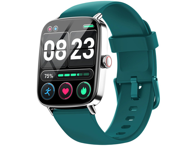 Smart Watch for Men Women, 1.85' HD Smartwatch Compatible iPhone/Samsung/Android (Answer/Make Calls), 100+ Sport Modes Fitness Tracker with Heart...