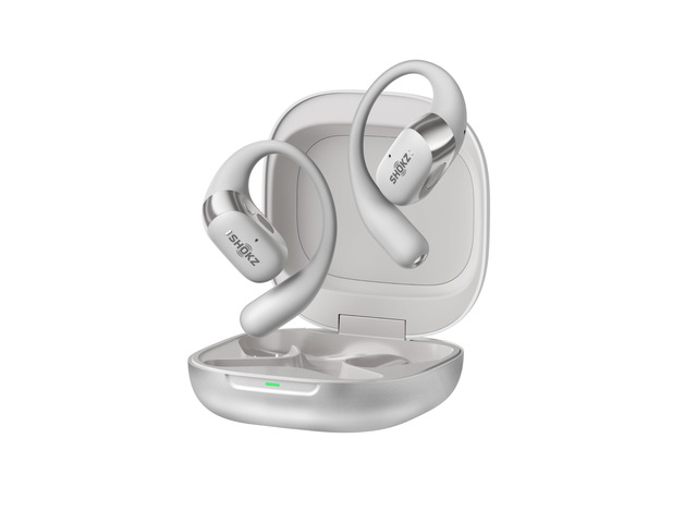 OpenFit 2+ Open-Ear Earbuds, Grey, Dolby Audio,Wireless Charging Dynamic sound; Secure fit and soft comfort48H playtime with fast charging; IP55...