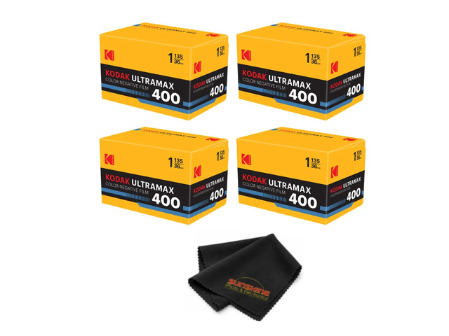 Ultramax 400 Color Print Film 36 Exp. 35mm DX 400 (4-Pack)