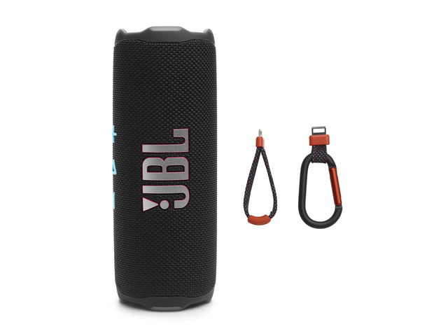 Flip 7 - Portable Waterproof and Drop-Proof Speaker, Bold Pro Sound with AI Sound Boost, 16Hrs of Playtime, and PushLock System with...