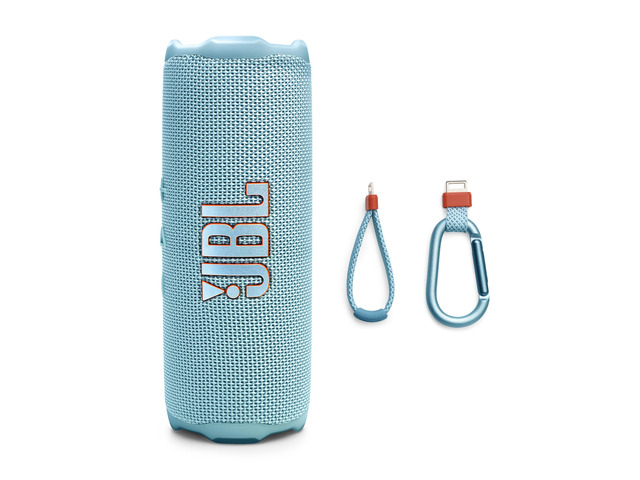 Flip 7 Portable Bluetooth Speaker, Waterproof and Drop-Proof - Teal Up To 16 Hours Playtime, IP68 Dustproof Build, Clip-On Loop, USB C Lossless...