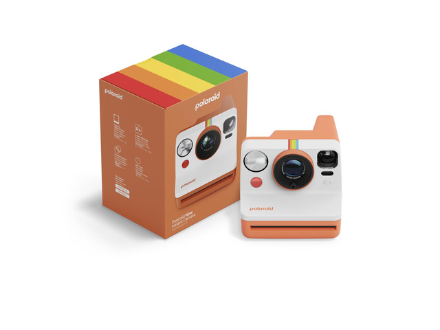 Now 3rd Generation I-Type Instant Film Camera - Coral - Camera Only No Film (9156)