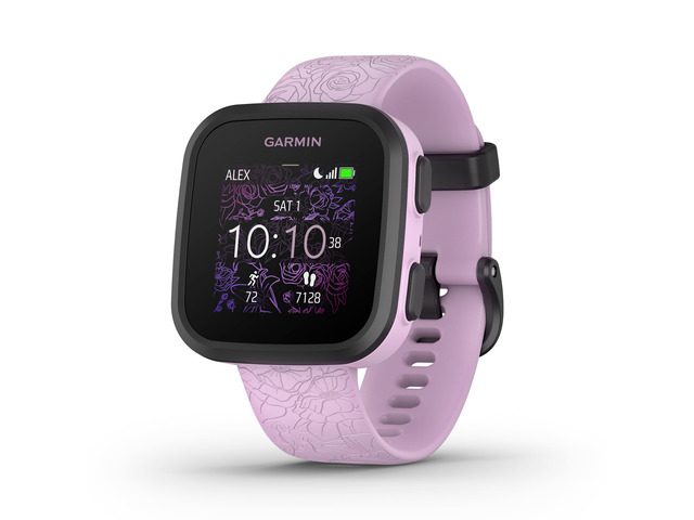 Bounce, Kids Smartwatch, Two-Way Text and Voice Messaging, Location Tracking, Lilac Floral