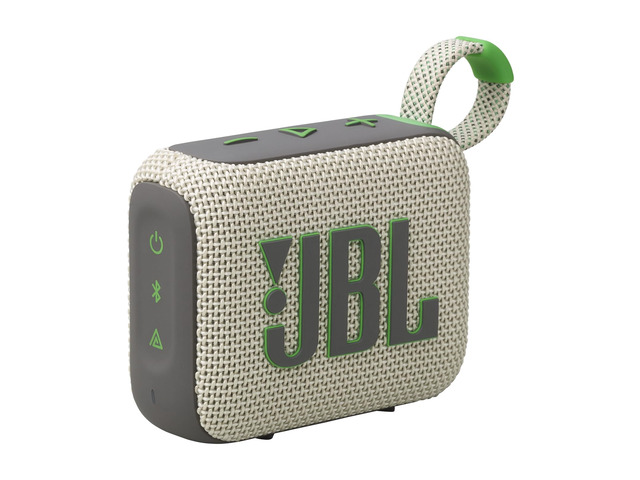 Go 4 - Ultra-Portable Bluetooth Speaker - Sand Ultra-portable Pro Sound with punchier bass, Up to 7 hours of playtime plus 2 hours with Playtime Boost