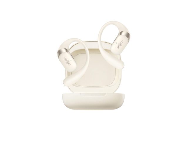 OpenFit 2 Open-Ear Earhook Bluetooth Earbuds, White,48H Playtime Bundle with Carrying Bag; Powerful bass; IP55 Water-Resistant; AI call clarity;...