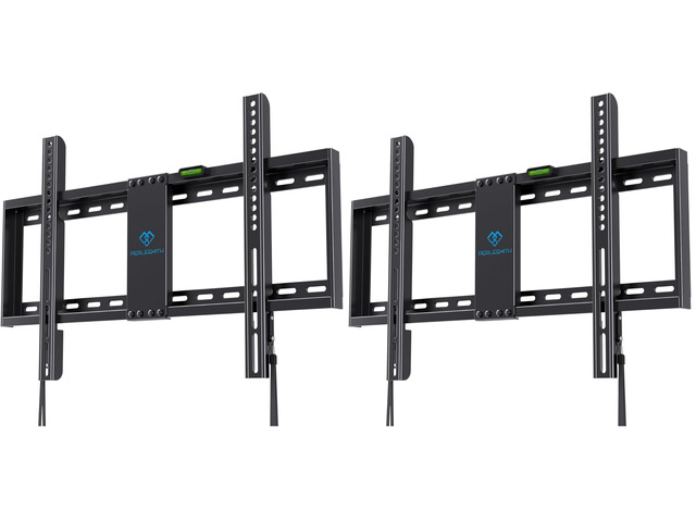 Fixed TV Wall Mount Bracket for 32-82 Inch LED, LCD, and OLED Flat Screen TVs - Fits 16- 24 Wood Studs, Fixed TV Mount with VESA 600 x 400mm Holds...