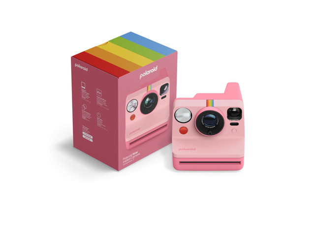 Now 3rd Generation I-Type Instant Film Camera - Pink - Camera Only No Film (9197)