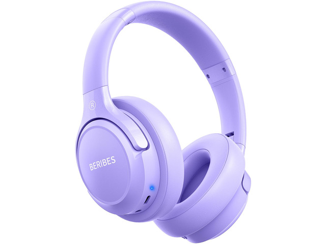 Bluetooth Headphones Over Ear Wireless HiFi Stereo Headsets 65H 6EQ Bluetooth 6.0,with Built-in HD Mic,Foldable Lightweight,Comfort Fit,Fast...
