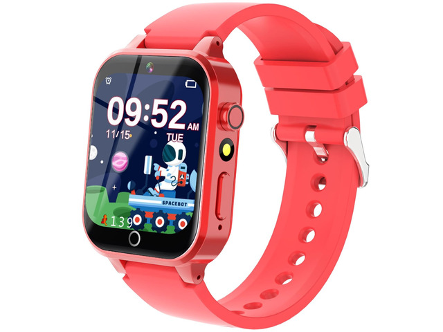 Kids Smart Watch Gift for Girls Age 4-12, 26 Games HD Touch Screen Kids Watches with Video Camera Music Player Pedometer 12/24 hr Educational Toys...
