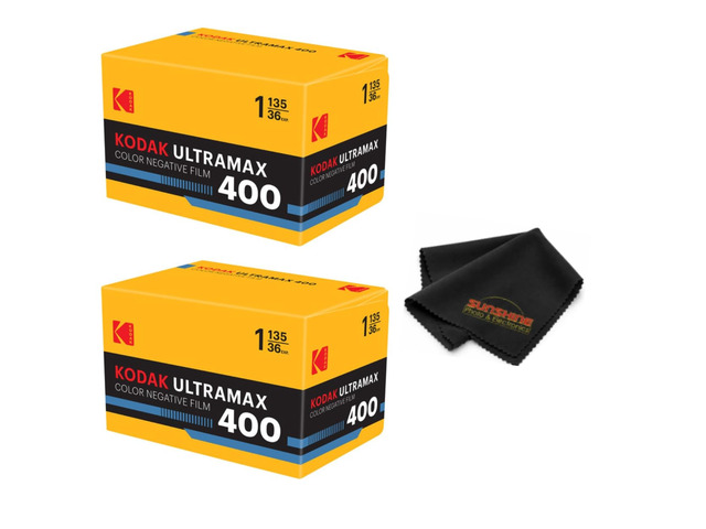 Ultramax 400 Color Print Film 36 Exp. 35mm DX 400 (2-Pack)