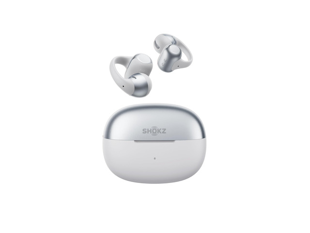OpenDots 2 Open-Ear Clip-On Earbuds, Grey, Dolby Audio, 3 Mics Rich bass with Dolby Audio; 3-mic clear calls; 40H listening; IP57; Bluetooth 6.1;...