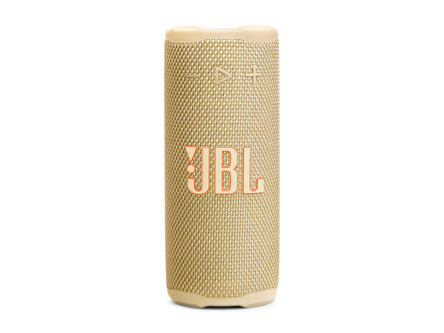 Grip Portable Bluetooth Speaker, Waterproof, Ambient Light - Yellow Up to 14 Hr Playtime, AI Sound Boost, IP68 Waterproof And Dustproof,...