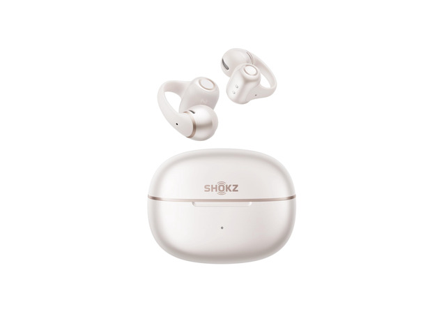 OpenDots 2 Open-Ear Clip-On Earbuds, White, Dolby Audio, 3 Mics Rich bass with Dolby Audio; 3-mic clear calls; 40H listening; IP57; Bluetooth 6.1;...