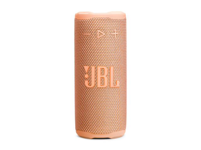 Grip Portable Bluetooth Speaker, Waterproof, Ambient Light - Orange Up to 14 Hr Playtime, AI Sound Boost, IP68 Waterproof And Dustproof,...