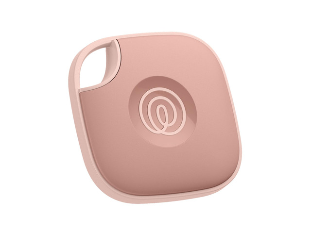 Tile - Bluetooth Tracker, Keys Finder and Item Locator for Keys, Bags and More. Phone Finder. Both iOS and Android Compatible. 1-Pack (Blush)