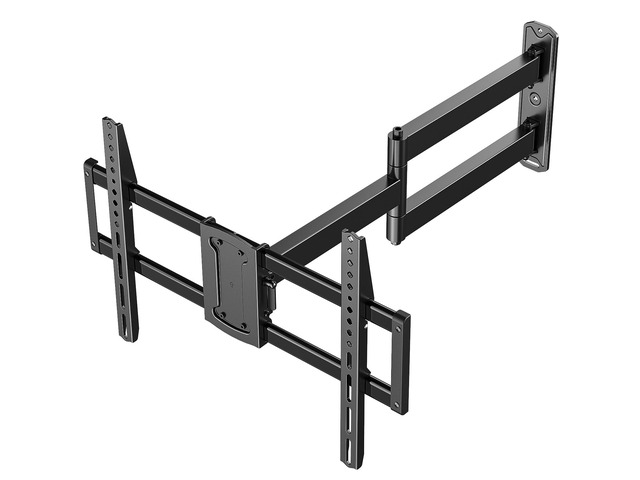 Corner TV Wall Mount with 32.05' Long Arm for 32-75 Inch TVs up to 100 lbs, Full Motion TV Wall Mount Bracket with Swivel and Tilt, Max VESA...