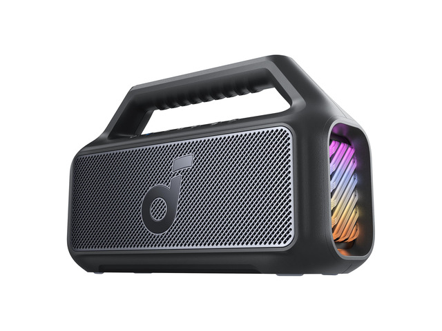 Boom 2 by Anker, 80W Outdoor Bluetooth Speaker, 24H Playtime IPX7 Waterproof, BassUp 2.0, Floatable, RGB lights, USB-C, Custom EQ via App, Portable...