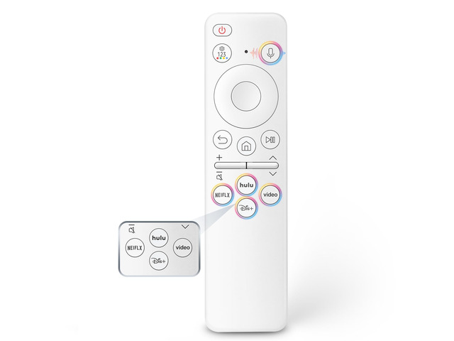 Rechargeable Voice Remote for Samsung Smart TVs, Replacement for 20212025 Samsung TV Remote Control with Voice Search