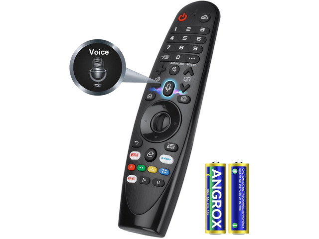 Voice Magic Remote for LG TV Remote Control Replacement with Battery for LG Magic Remote AKB75855501 MR20GA MR650A Precision Pointing Cursor,...