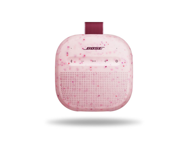 SoundLink Micro Portable Bluetooth Speaker (2nd Gen), Wireless Outdoor Speaker, Up to 12 Hours Battery Life, Waterproof and Dustproof, Petal Pink -...