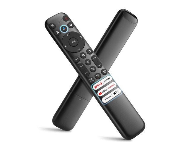 Voice Remote Only for TCL-Google-TV-Remote-Control Replacement,RC813 Remote Compatible with TCL 4k QLED/UHD/QD-Mini LED Series Smart TVs