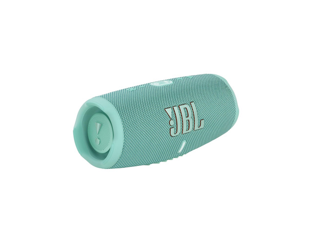 CHARGE 5 - Portable Waterproof (IP67) Bluetooth Speaker with Powerbank USB Charge out, 20 hours playtime, Partyboost (Teal)