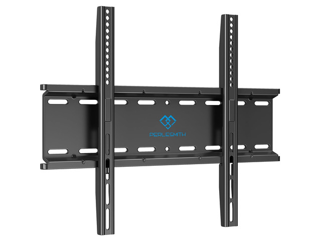 Ultra Slim Fixed TV Wall Mount for 2660 inch TVs up to 115 lbs 1.18' low profile, space-saving, 1.5x taller wall plate, anti-drop edges, security...