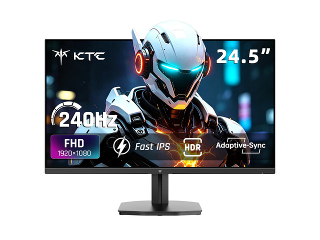 24.5 Inch 240Hz Gaming Monitor, FHD Fast IPS Computer Monitor H25T7-A Adaptive Sync, HDR, 1080P 1ms PC Monitor with HDMI DP, Tilt Adjustment, VESA...