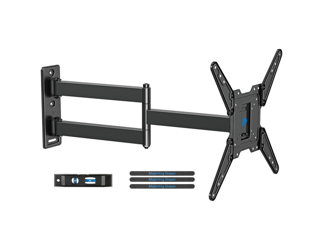 Long Arm TV Wall Mount for Most 26-65 Inch TVs Full Motion 30 Long Extension TV Mount Swivel and Tilt, Full Motion Wall Mount TV Bracket Fit Max...