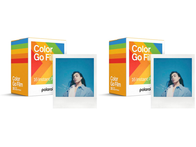 Go Color Film - Double Pack (16 Photos) (6017) - Only Compatible with Go Camera (Pack of 2)