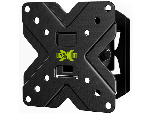 Small TV Wall Mount Monitor Bracket RV TV Mount with Swivel and Tilt VESA Wall Mount for 10-26 27 32 inch LED OLED TVs and Monitors - VESA Size Up...