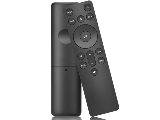 for VIZIO Soundbar Remote Replacement for VIZIO 5.1/2.1 Home Theater Sound Bar and M/V/P Series Home Audio System Supports Independent Bass &...