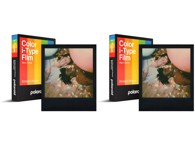Color Film for I-Type, Black Frame Edition (6019) (Pack of 2)