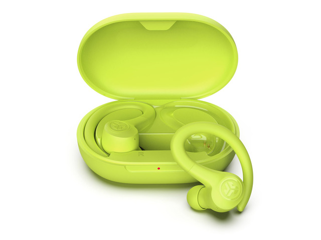 Go Sport+, True Wireless Workout Earbuds, Bluetooth Sport Earbuds, Clear Calling, Yellow