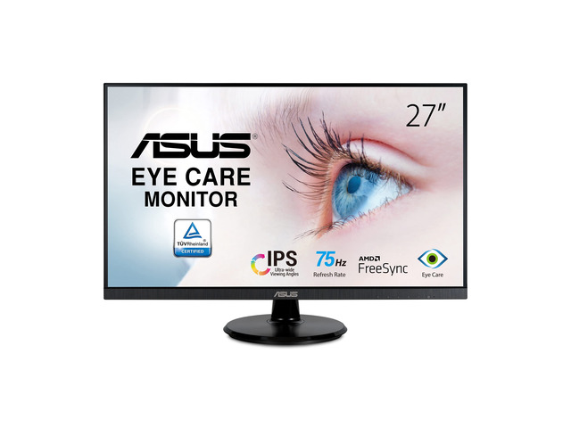 VA27DQ 27 Inch 1080P Computer Monitor, HDMI, DisplayPort, VGA, Speaker IPS, Full HD, Adaptive-sync/FreeSync, Eye Care, Low Blue Light, Flicker...