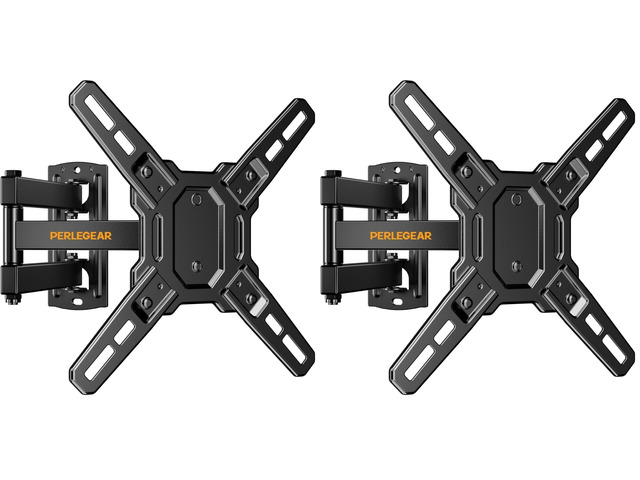 Full Motion TV Wall Mount Bracket for Most 13-43 Inch LED LCD Flat Curved Screen TVs & Monitors, Swivel Tilt Extension with Articulating Arms, Max...