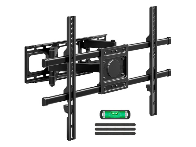 TV Wall Mount for Most 42-82 inch Flat Screen/LED/4K TVs, Full Motion TV Mount with Swivel and Tilt Articulating Dual Arms, Wall Mount Bracket up...
