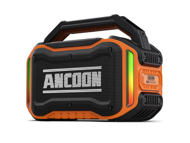 Speakers Bluetooth Wireless: 80W(Peak) Loud Speaker with Bass, 20H Playtime, IPX6 Waterproof, Large Jobsite Speakers for Work, Outdoor, Workshop,...